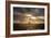 Sunlight on Desert Landscape in USA-Jody Miller-Framed Photographic Print