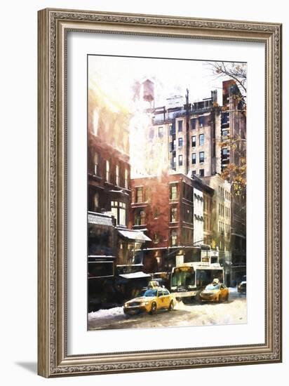 Sunlight on New York-Philippe Hugonnard-Framed Giclee Print