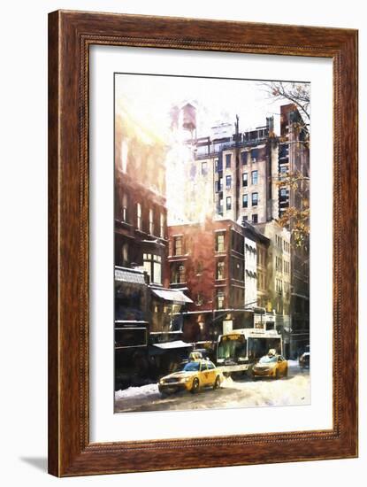 Sunlight on New York-Philippe Hugonnard-Framed Giclee Print