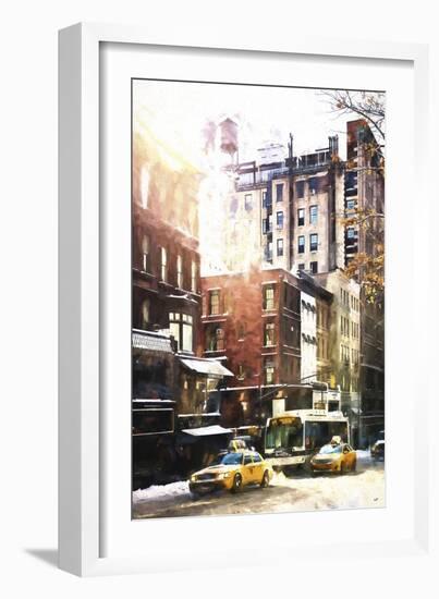 Sunlight on New York-Philippe Hugonnard-Framed Giclee Print