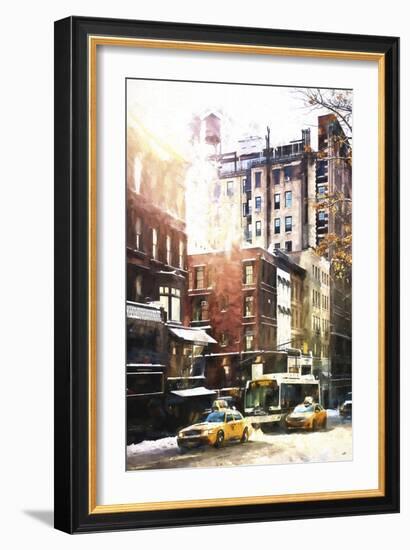 Sunlight on New York-Philippe Hugonnard-Framed Giclee Print