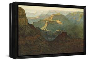 Sunlight on the Grand Canyon, 1924-Gunnar Widforss-Framed Premier Image Canvas