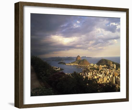 Sunlight over Rio-Bent Rej-Framed Giclee Print