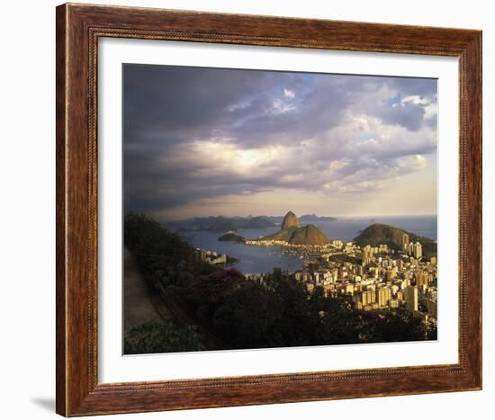 Sunlight over Rio-Bent Rej-Framed Giclee Print