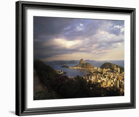 Sunlight over Rio-Bent Rej-Framed Giclee Print