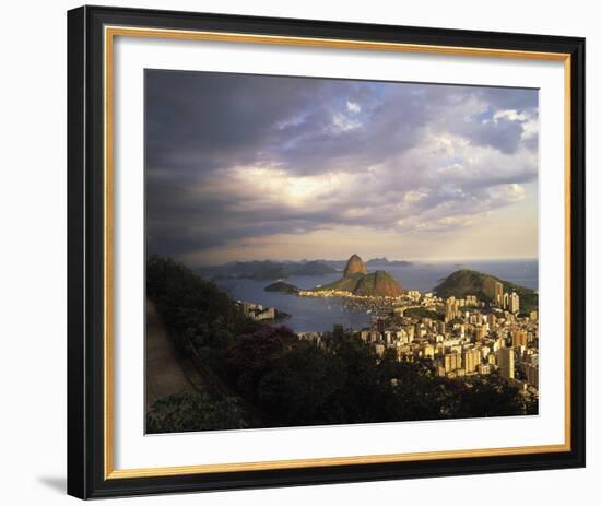 Sunlight over Rio-Bent Rej-Framed Giclee Print