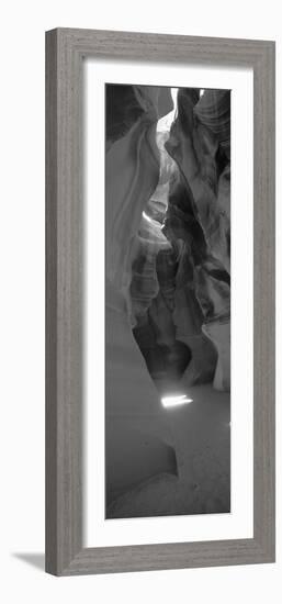 Sunlight Passing Through Rock Formations, Antelope Canyon, Lake Powell Navajo Tribal Park-null-Framed Photographic Print