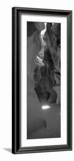 Sunlight Passing Through Rock Formations, Antelope Canyon, Lake Powell Navajo Tribal Park-null-Framed Photographic Print