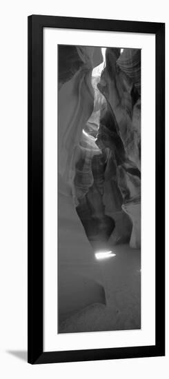 Sunlight Passing Through Rock Formations, Antelope Canyon, Lake Powell Navajo Tribal Park-null-Framed Photographic Print