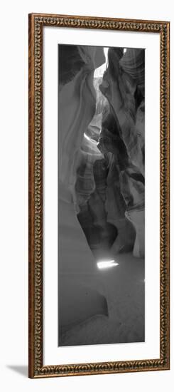 Sunlight Passing Through Rock Formations, Antelope Canyon, Lake Powell Navajo Tribal Park-null-Framed Photographic Print
