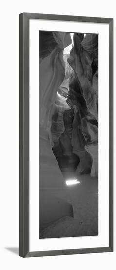 Sunlight Passing Through Rock Formations, Antelope Canyon, Lake Powell Navajo Tribal Park-null-Framed Photographic Print