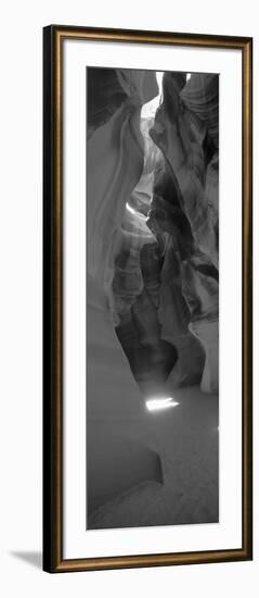 Sunlight Passing Through Rock Formations, Antelope Canyon, Lake Powell Navajo Tribal Park-null-Framed Photographic Print