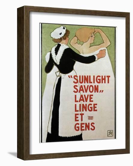 Sunlight Savon, 1910-Armand Rassenfosse-Framed Giclee Print