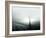 Sunlight Shining behind Lone Tree-Jan Lakey-Framed Photographic Print