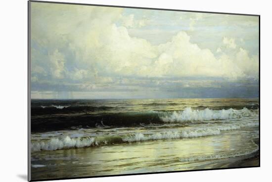 Sunlit Clouds and Sea, 1897-William Trost Richards-Mounted Giclee Print