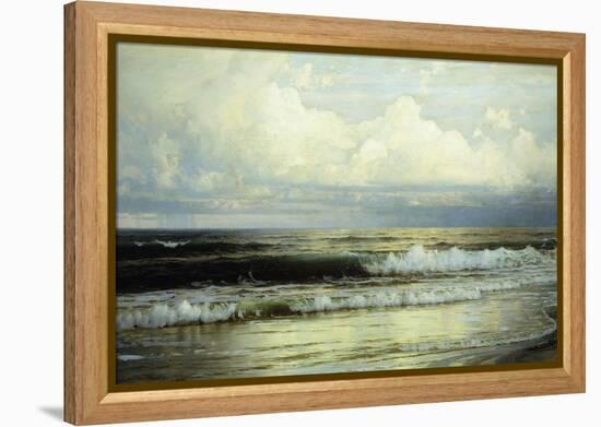 Sunlit Clouds and Sea, 1897-William Trost Richards-Framed Premier Image Canvas