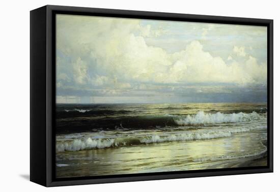 Sunlit Clouds and Sea, 1897-William Trost Richards-Framed Premier Image Canvas