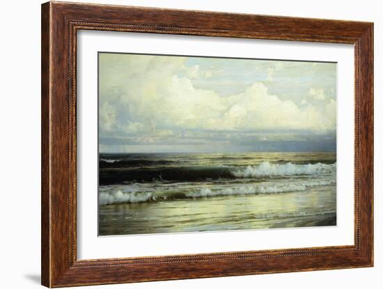 Sunlit Clouds and Sea-William Trost Richards-Framed Giclee Print