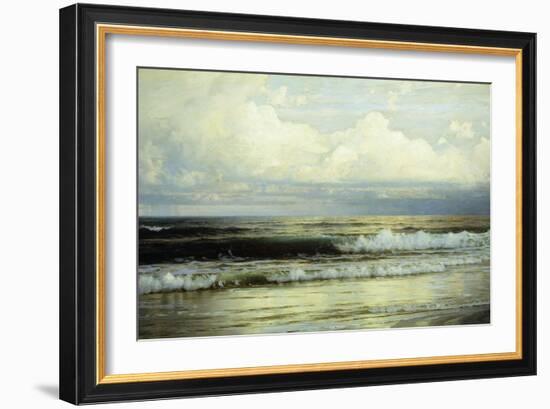 Sunlit Clouds and Sea-William Trost Richards-Framed Giclee Print