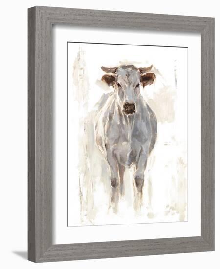 Sunlit Cows I-Danita Delimont-Framed Art Print