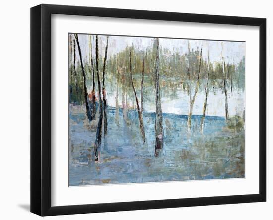 Sunlit Forest Trail-Alexys Henry-Framed Giclee Print