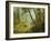 Sunlit Forest-Albert Bierstadt-Framed Giclee Print