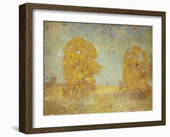 Sunlit Landscape-Emil Carlsen-Framed Giclee Print