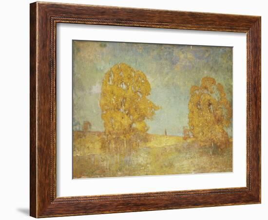 Sunlit Landscape-Emil Carlsen-Framed Giclee Print