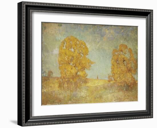 Sunlit Landscape-Emil Carlsen-Framed Giclee Print