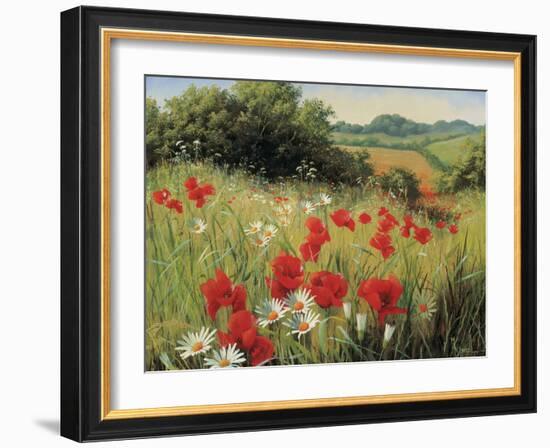 Sunlit Meadow-Mary Dipnall-Framed Art Print