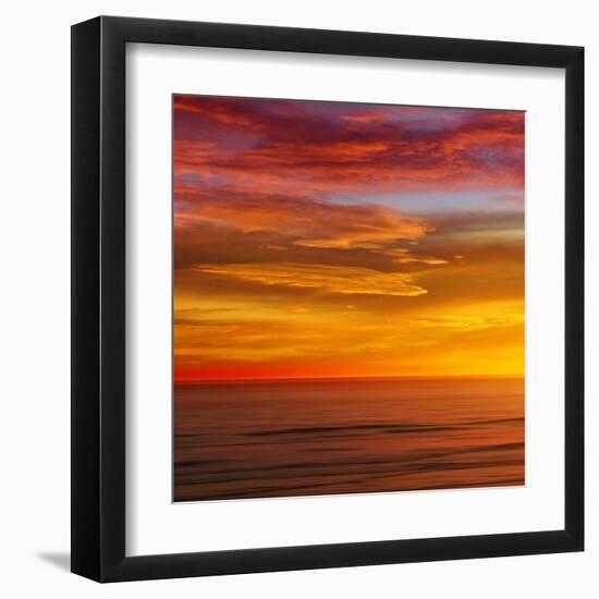 Sunlit Ocean I-Maggie Olsen-Framed Art Print