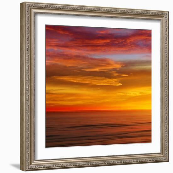 Sunlit Ocean I-Maggie Olsen-Framed Art Print