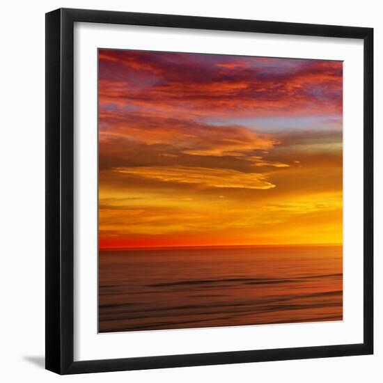 Sunlit Ocean I-Maggie Olsen-Framed Art Print