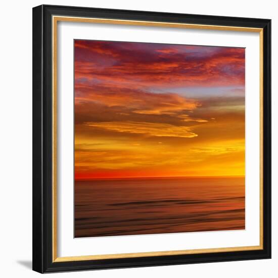 Sunlit Ocean I-Maggie Olsen-Framed Art Print