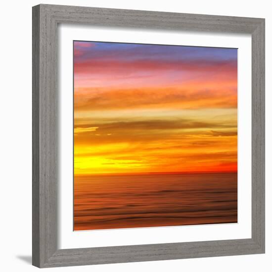 Sunlit Ocean III-Maggie Olsen-Framed Art Print