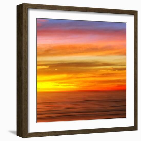 Sunlit Ocean III-Maggie Olsen-Framed Art Print