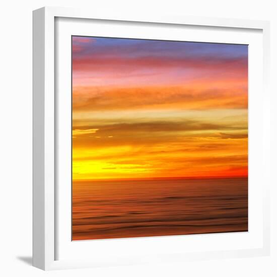 Sunlit Ocean III-Maggie Olsen-Framed Art Print