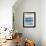 Sunlit Ocean-K. Nari-Framed Art Print displayed on a wall