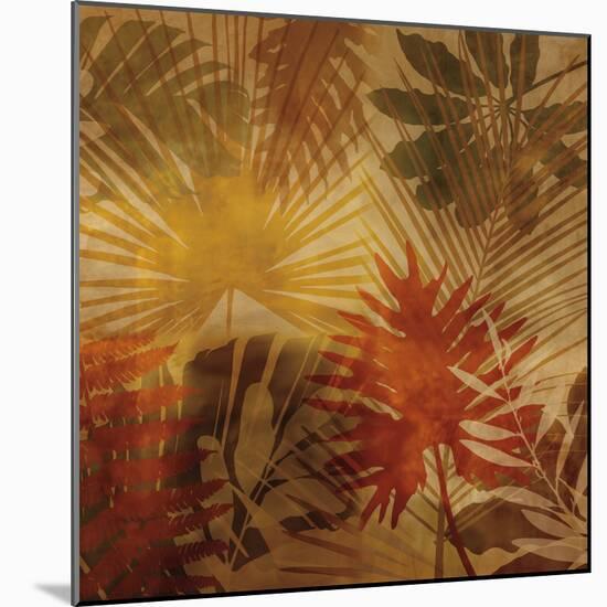 Sunlit Palms I-John Seba-Mounted Art Print