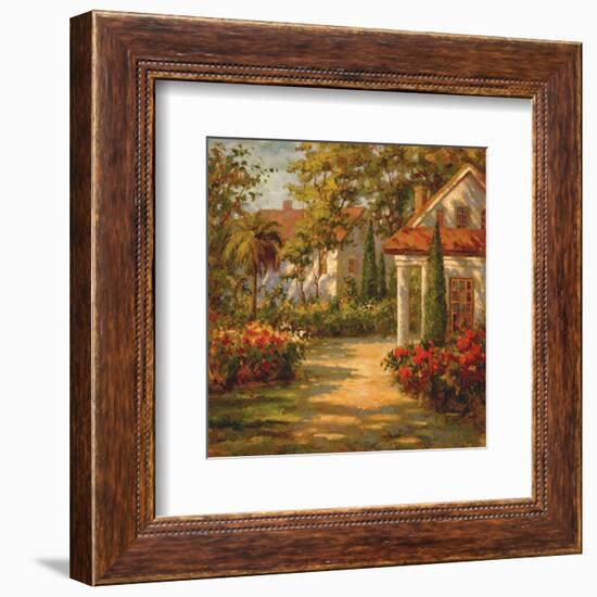 Sunlit Path-Paul Burkett-Framed Art Print