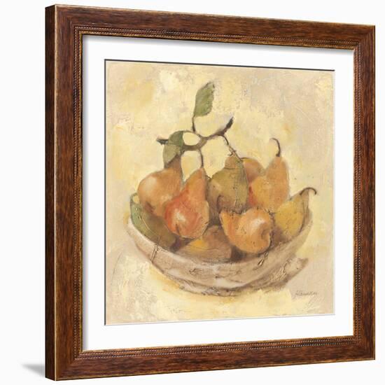 Sunlit Pears Smooth-Albena Hristova-Framed Art Print