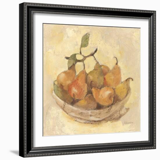 Sunlit Pears Smooth-Albena Hristova-Framed Art Print