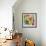 Sunlit Pears-Amanda J^ Brooks-Framed Art Print displayed on a wall