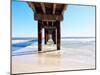 Sunlit Pier I-Gail Peck-Mounted Art Print