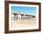 Sunlit Pier II-Gail Peck-Framed Art Print