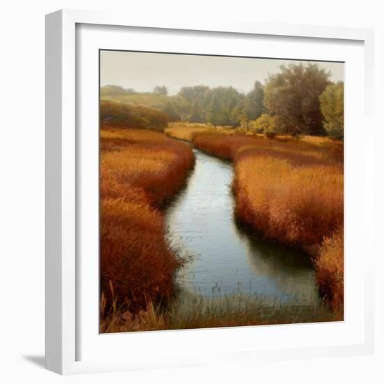 Sunlit Pond I-Madeline Clark-Framed Art Print