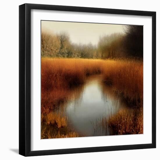 Sunlit Pond II-Madeline Clark-Framed Art Print
