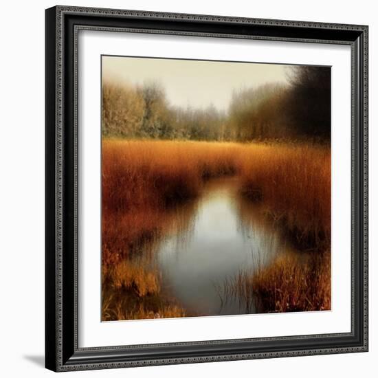 Sunlit Pond II-Madeline Clark-Framed Art Print