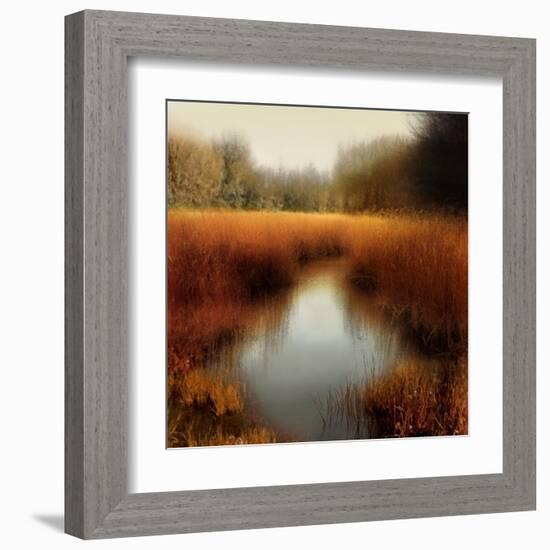 Sunlit Pond II-Madeline Clark-Framed Art Print