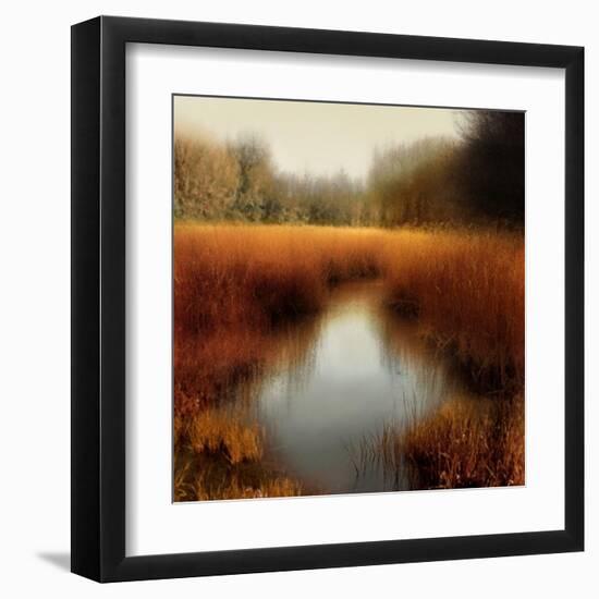 Sunlit Pond II-Madeline Clark-Framed Art Print